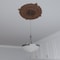 Ekena Millwork Attica PVC Medallion (Canopies up to 7 3/4"), 22"OD x 3 1/2"ID x 1"P, Universal Aged Metallic Rust CMP22ATDRU - alternate 9